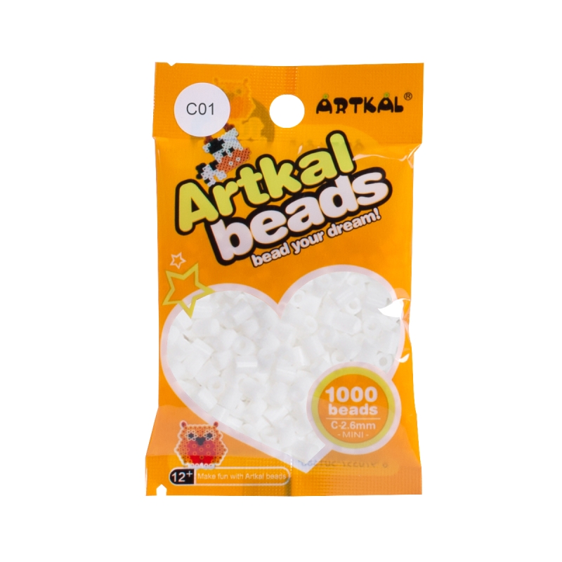 What different sizes and colors are artkal beads available i