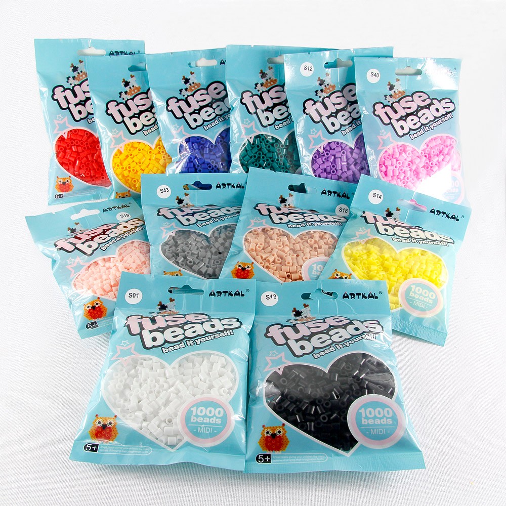 Factory Direct Supply High Quality Eco Friendly 5mm Perler Beads Custom Artkal Beads Iron Fuse Beads for Sale