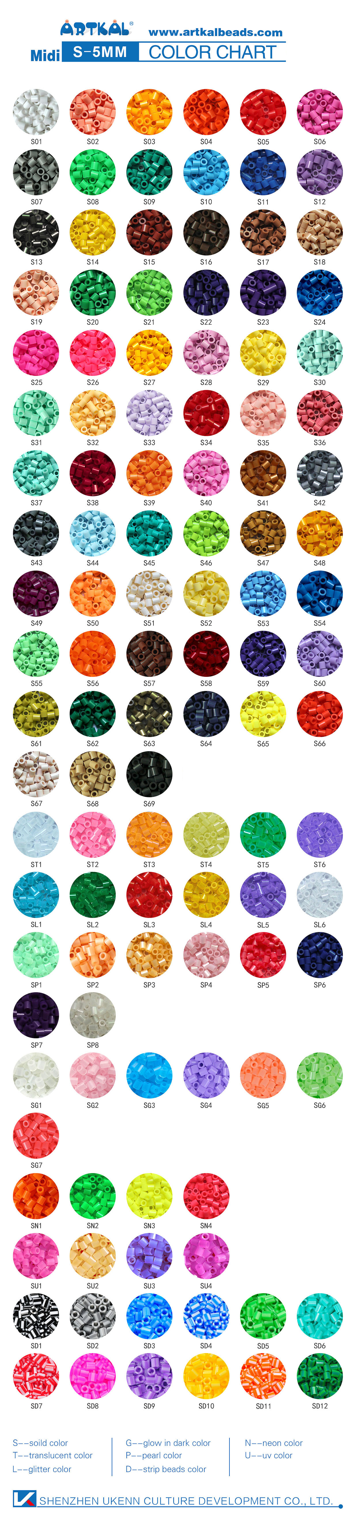 Factory 5mm Fuse Beads Kit Ironing Beads Pixel Art DIY Puzzle 3D Puzzles Toy Crafts Making Handmade Gift Melting Beads Set