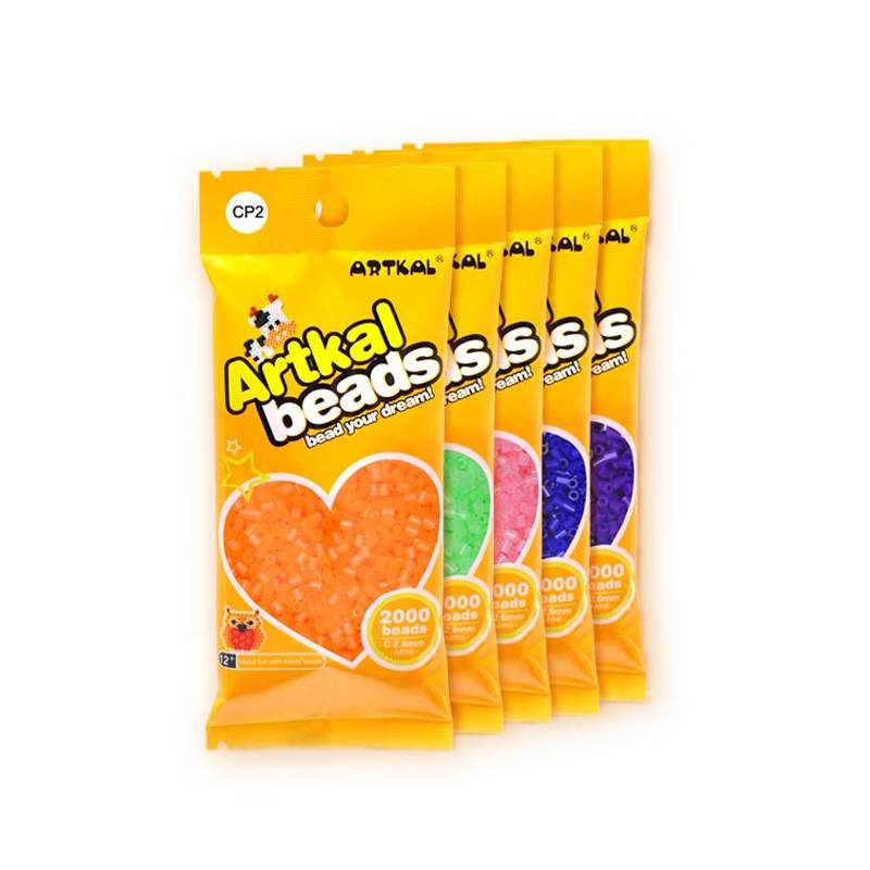 2000pcs/bag Artkal Fuse Beads 2.6mm Perler Beads Refill Bags